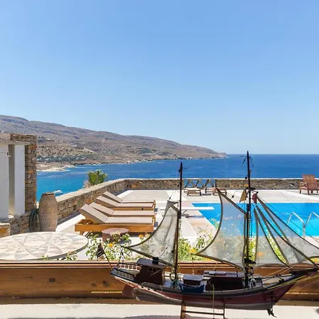 Villa Myrto, Breathtaking Aegean View, 5' From Beach